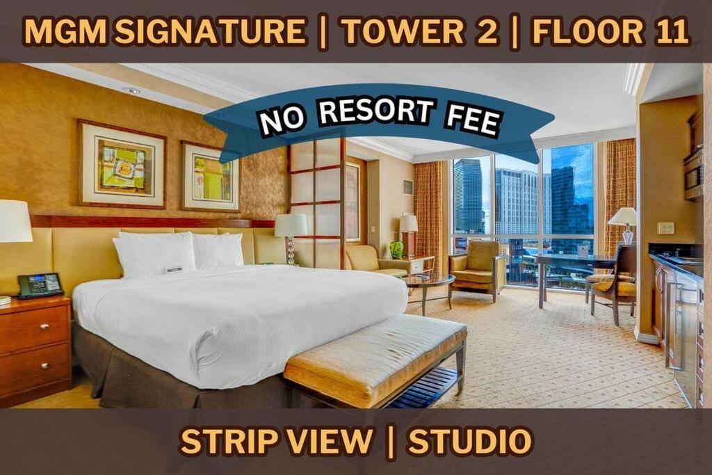 11Th Floor Mgm Signature Studio:Strip View, No Fee Las Vegas Exteriör bild